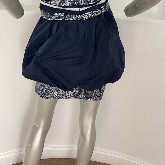 Bcbgmaxazria Milo  Strapless sequin Peplum Dress 4 BNWT - Picture 8 of 12